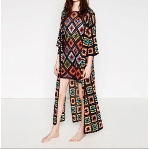 *ISO* Zara crochet maxi cardigan